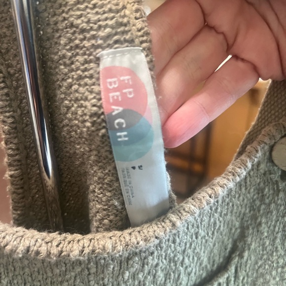 FP Movement Gray/Green Romper overalls - Picture 2 of 5